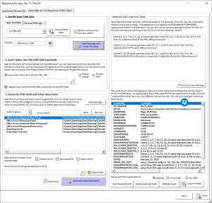 Improvements to Office Action Analysis and Shell Tools in ClaimMaster ...