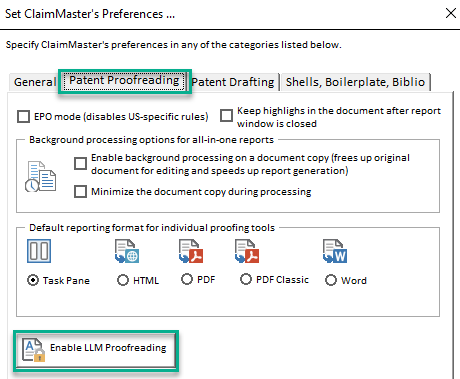 llm proofreading opt-in