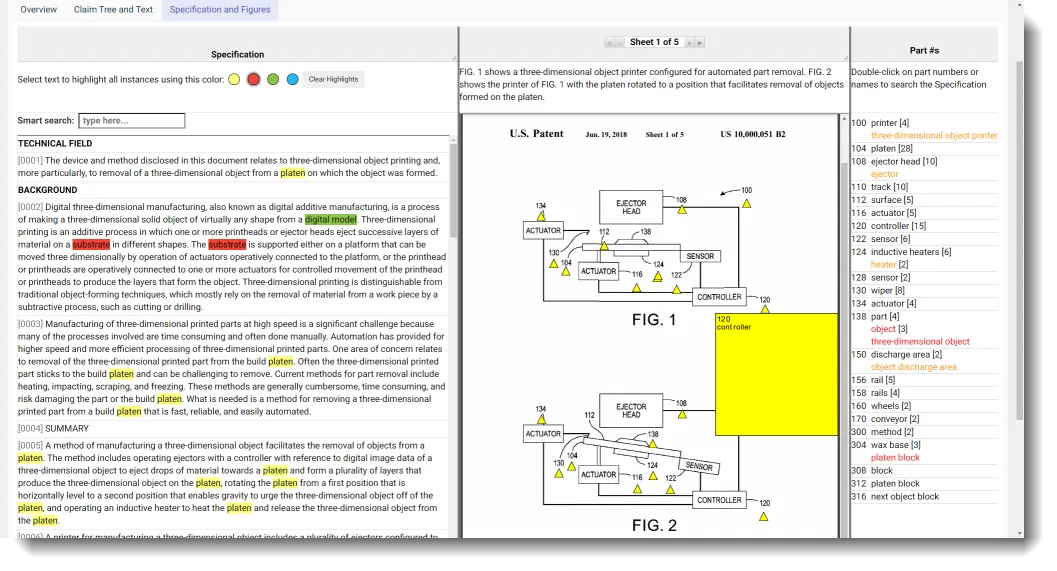 Patent Reader - patent analysis software